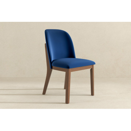 Ashcroft Kaitlyn Velvet Dining Chair (Set Of 2) - Navy Blue