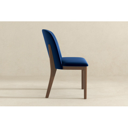 Ashcroft Kaitlyn Velvet Dining Chair (Set Of 2) - Navy Blue