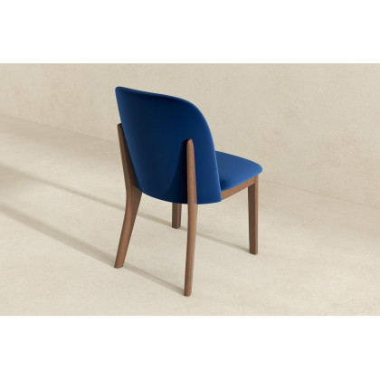 Ashcroft Kaitlyn Velvet Dining Chair (Set Of 2) - Navy Blue