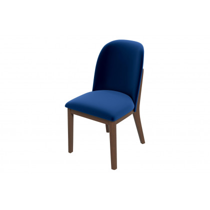 Ashcroft Kaitlyn Velvet Dining Chair (Set Of 2) - Navy Blue