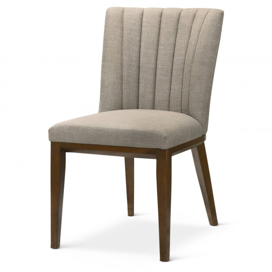 Ashcroft Elmwood Dining Chair (Set Of 2) - Cream Fabric