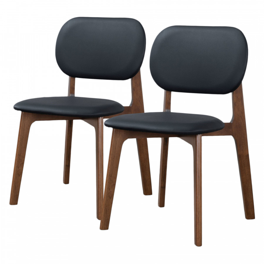 Ashcroft - Kelsey Leather Dining Chair (Set Of 2)