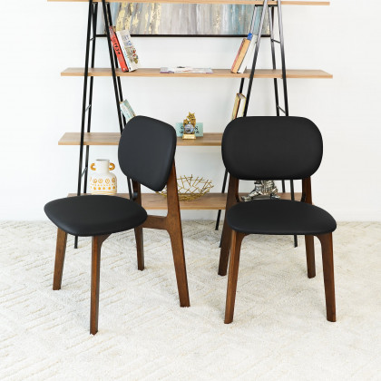 Ashcroft - Kelsey Leather Dining Chair (Set Of 2)