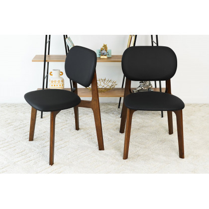 Ashcroft - Kelsey Leather Dining Chair (Set Of 2)