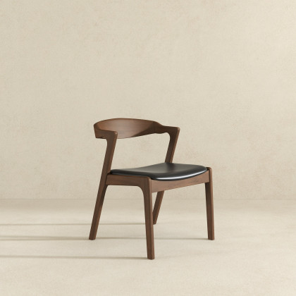 Ashcroft - Dakota Upholstered Solid Wood Dining Chair (Set Of 2)