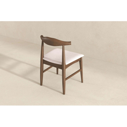 Ashcroft - Damian Mid-Century Solid Wood Dining Chair
