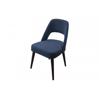 Ashcroft Juliana Mid-Century Modern Fabric Dining Chair (Set Of 2) - Blue