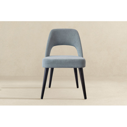 Ashcroft Juliana Mid-Century Modern Fabric Dining Chair (Set Of 2) - Gray
