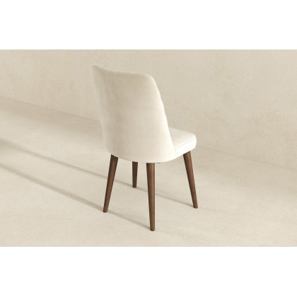 Ashcroft Katie Velvet Dining Chair (Set Of 2) - Beige