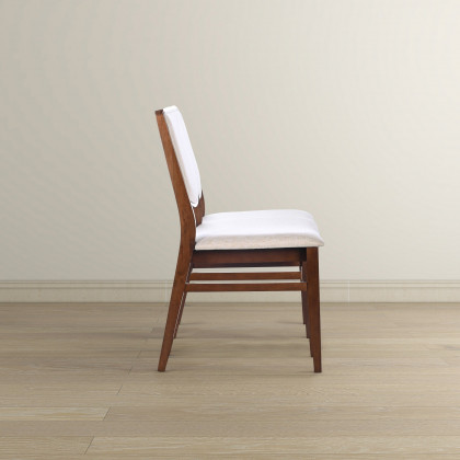 Ashcroft - Skylar Beige Fabric Dining Chair (Set Of 2)