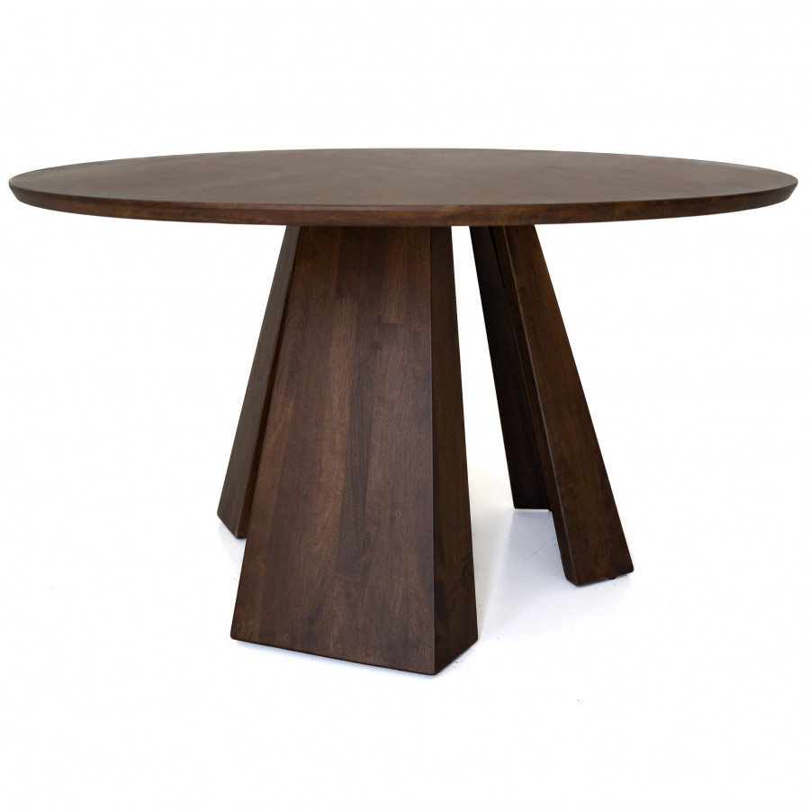 Ashcroft - Bolton Round Walnut Dining Table