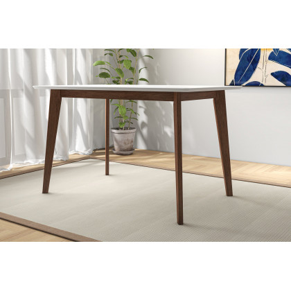 Ashcroft - 47" Carlos Solid Wood Dining Table