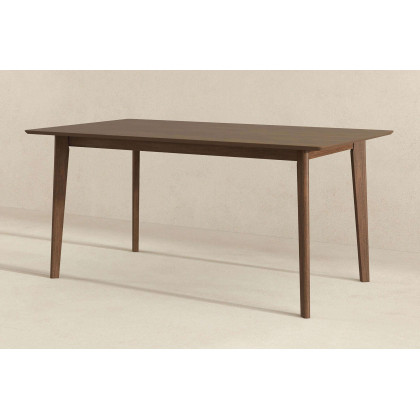 Ashcroft 63" Carlos Solid Wood Dining Table - Brown