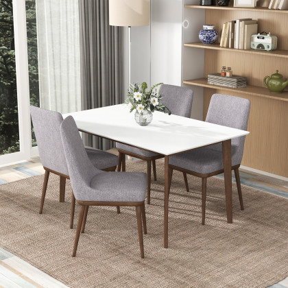 Ashcroft - 47" Carlos Solid Wood Dining Table