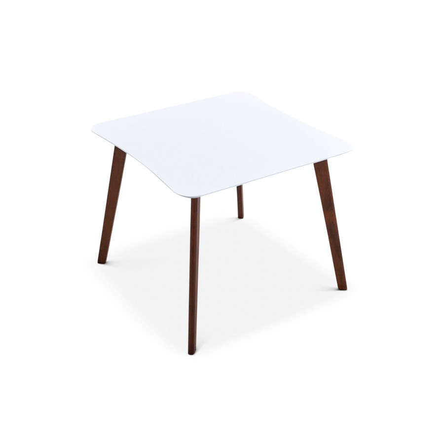 Ashcroft - Benton Modern White Top Dining Table