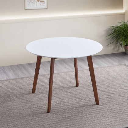 Ashcroft - Carlton White Top Dining Table