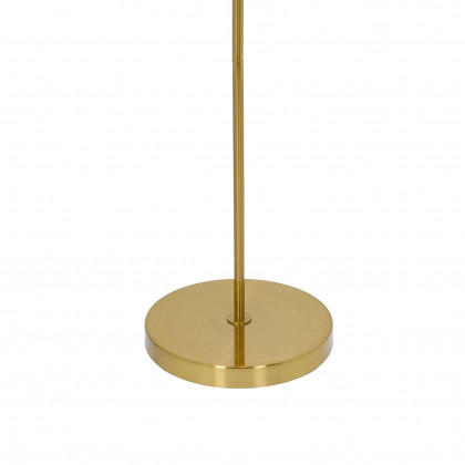 Ashcroft - Spectra Floor Lamp - Gold outer and White inner
