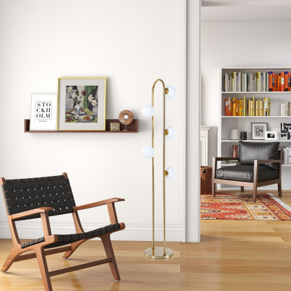 Ashcroft - Artema Floor Lamp With White