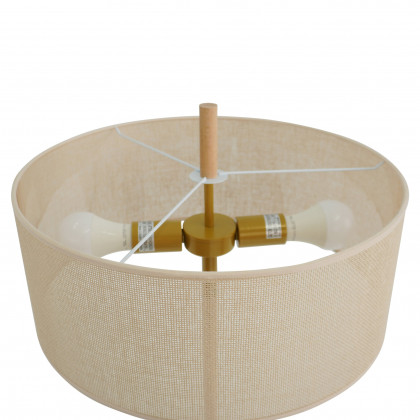 Ashcroft - Lirian Floor Lamp - Oak and Natural