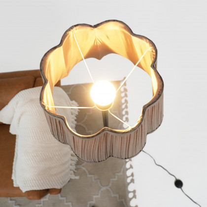 Ashcroft - Stello Floor Lamp Natural and Black