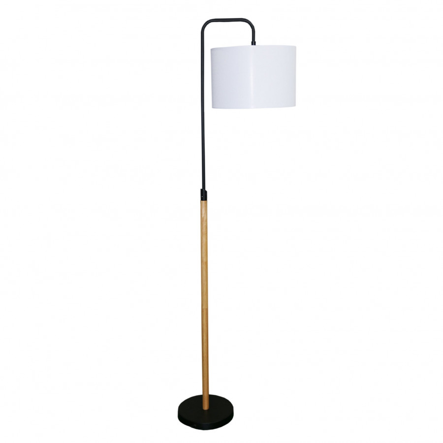 Ashcroft - Lior Floor Lamp Wooden Pole