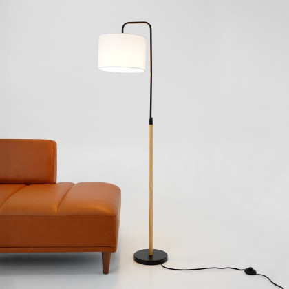 Ashcroft - Lior Floor Lamp Wooden Pole