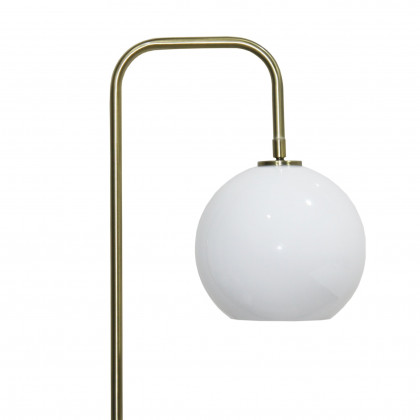 Ashcroft - Solaris White Lampshade Floor Lamp