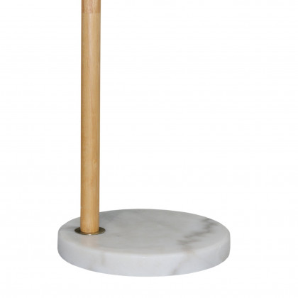 Ashcroft - Solaris White Lampshade Floor Lamp