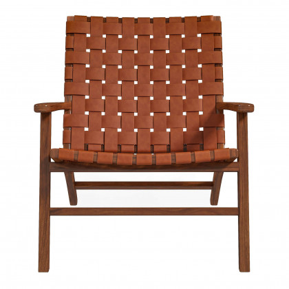 Ashcroft - Kangley Leather Armchair in Tan