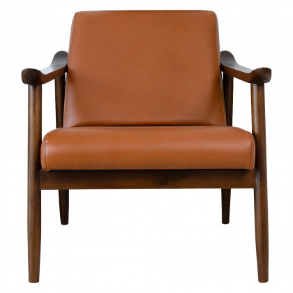Ashcroft - Brandon Leather Lounge Chair