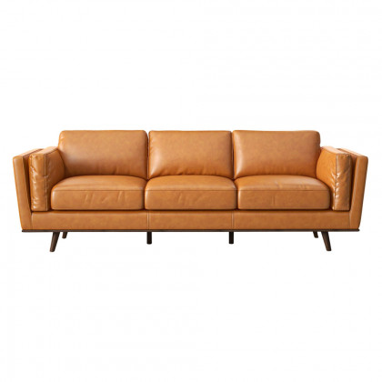 Ashcroft - Ferre Leather Sofa