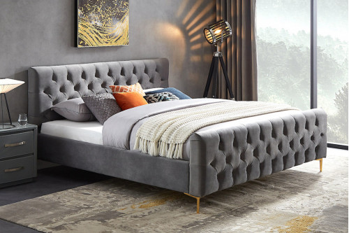 Ashcroft™ Beverly Platform Bed - King Size