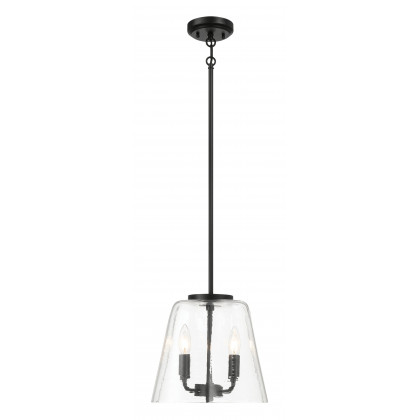 Ashcroft - Soiree Four Candle Lights Pendant With Clear Glass