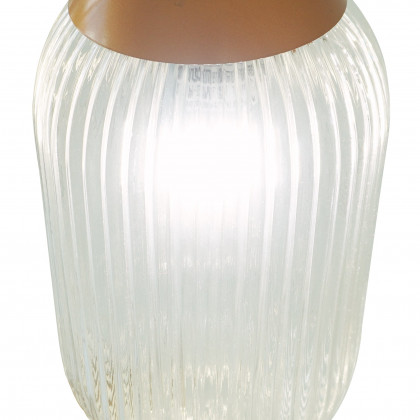 Ashcroft - Gala Pendant Lamp in Bronze and Clear