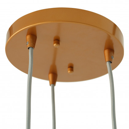 Ashcroft - Gala Pendant Lamp in Bronze and Clear