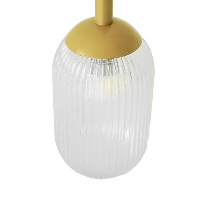 Ashcroft - Gemma Pendant Lamp in Gold and Clear