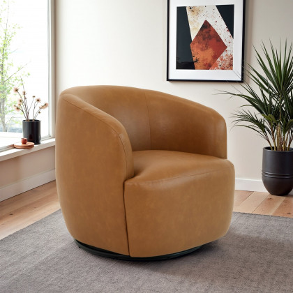 Ashcroft - Mina Swivel Chair