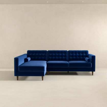 Ashcroft - Christian Velvet Sectional Sofa