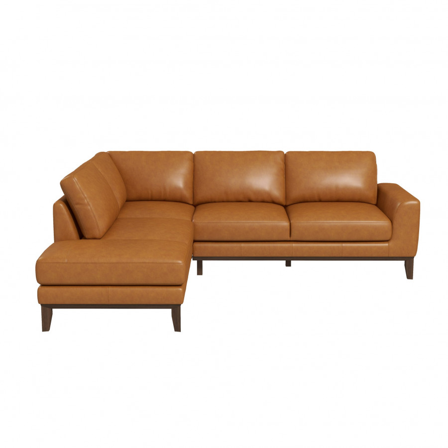 Ashcroft - London Leather Sectional Sofa