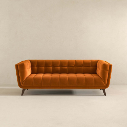 Ashcroft - Addison Large Velvet Sofa