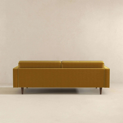 Casey Mid Century Modern Velvet Sofa – Gold