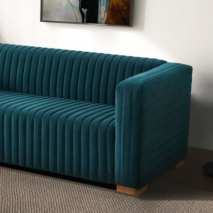 Ashcroft - Elara Velvet Sofa