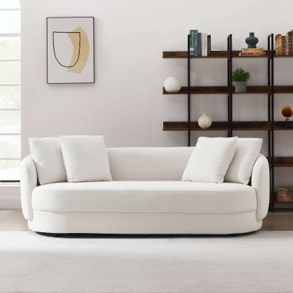 Ashcroft - Dylan Modern French Boucle Sofa