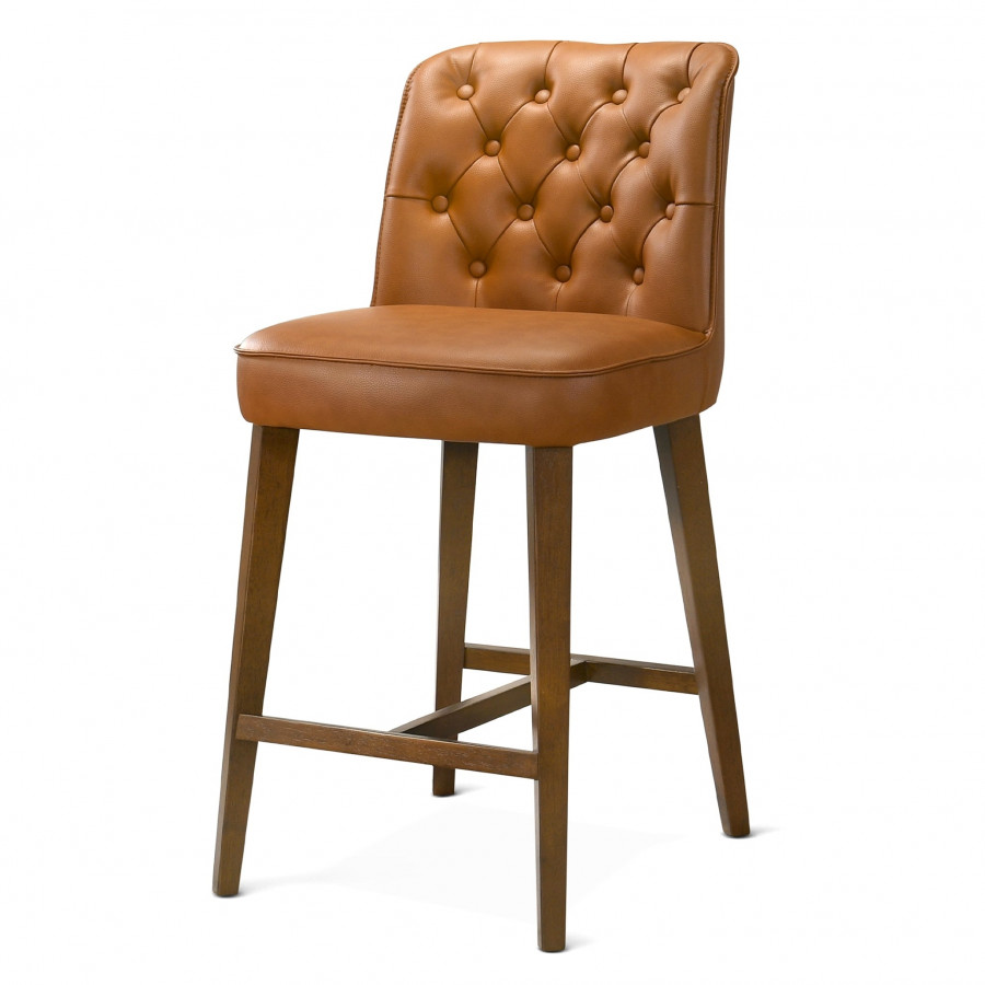 Ashcroft - Peoria Elegant Mid-Century Modern Counter Stool for Kitchen Island