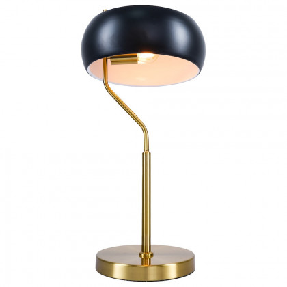 Ashcroft - Flux Table Lamp in Black Outer and White Inner