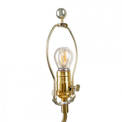 Ashcroft - Lustrous Table Lamp - Black outer and Gold inner