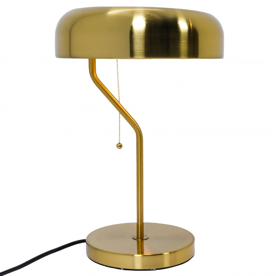 Ashcroft - Metro Table lamp with Gold outer and White inner