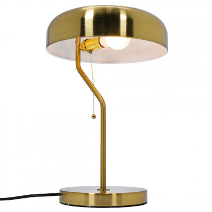 Ashcroft - Metro Table lamp with Gold outer and White inner