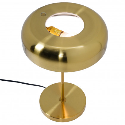 Ashcroft - Metro Table lamp with Gold outer and White inner