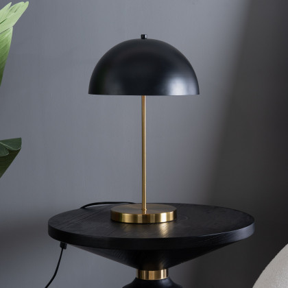 Ashcroft - Stratos Table Lamp - Black outer - White inner